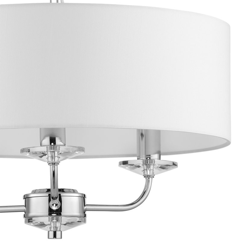 Basilia 3 Light Drum Chandelier Basilia 3 Light Drum Chandelier